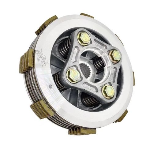 KIT EMBREAGEM COMPLETA TITAN FAN150 BROS150 FAN125 CG HONDA - Foto 1